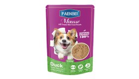 Mousse Pet Treats Wet Food Pouch-Duck & Duck Liver & Sweet Potato 
