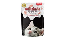 Pet Treat Milk Shake Wet Food Pouch