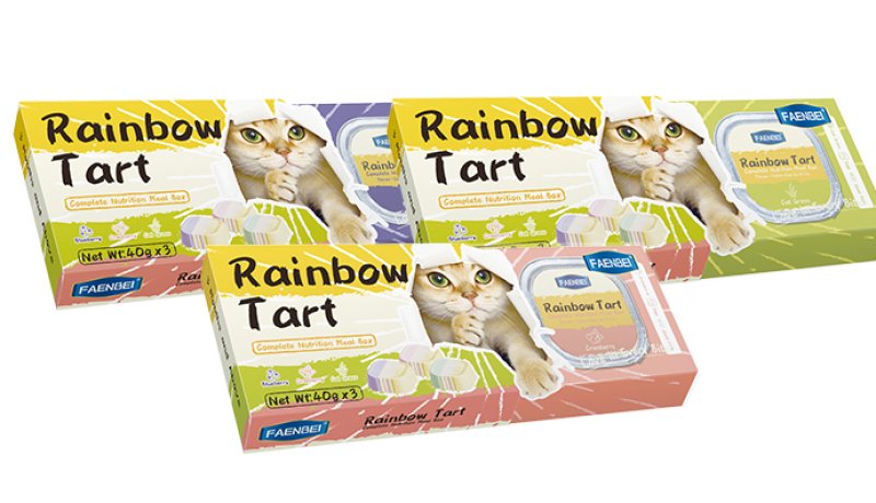 Rainbow Tart 40g*3pcs