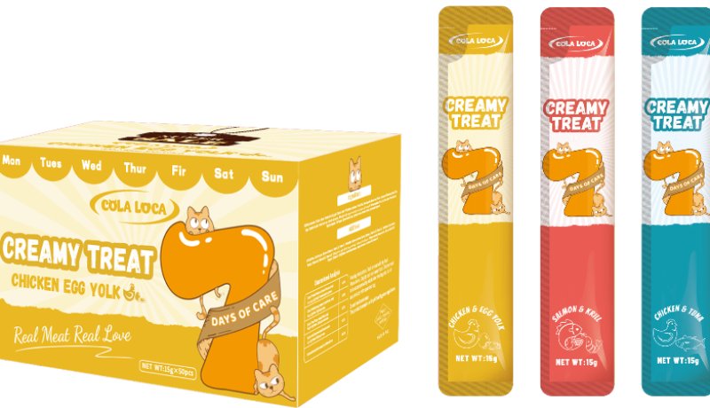 Super Sale Creamy Treat 15g*50pcs