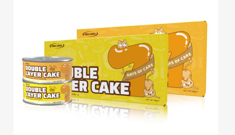 COLA LOCA 7 Days Series Double Layer Cake