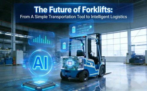 O futuro das empilhadeiras: de uma simples ferramenta de transporte à logística inteligente.