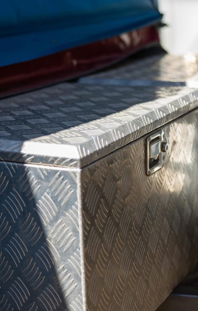 Aluminum toolbox