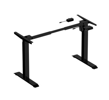 Single straight 2-section bare frame, telescopic single beam, old style-01-C212W-281