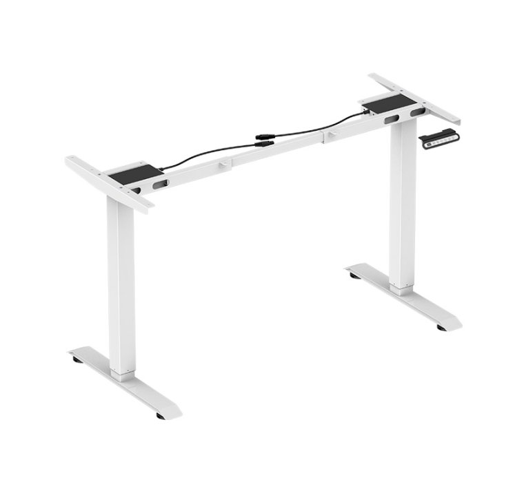 Double straight 2-section bare frame, small square tube-13B-C402R-659