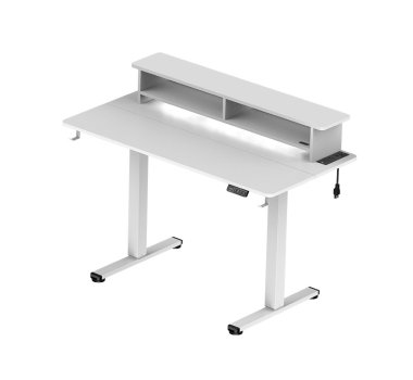 Single inverted 2-section 2-point board with storage rack-25A-C412R-534
