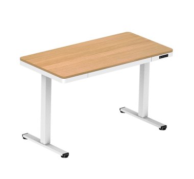 Single inverted 2-section glass table (wood top), basic model-21C-C412R-576