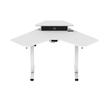 Single motor inverted small square tube two sections (aircraft table with table top)27A-C412R-600