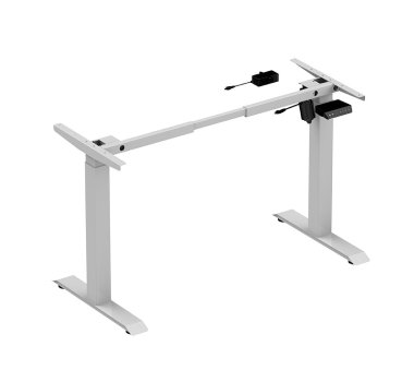 Single straight 2-section bare frame, telescopic single beam, old style-01-C212W-281