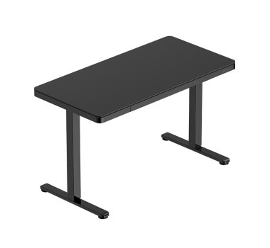 Single inverted 2-section glass table (glass top) basic model-21A-C412R-574