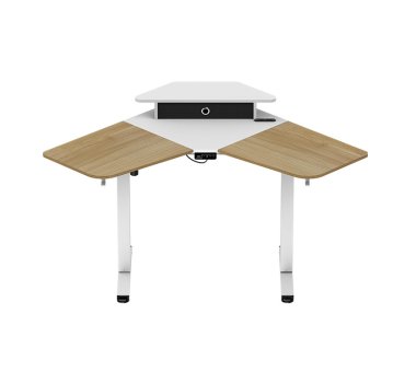 Single motor inverted small square tube two sections (aircraft table with table top)27A-C412R-600