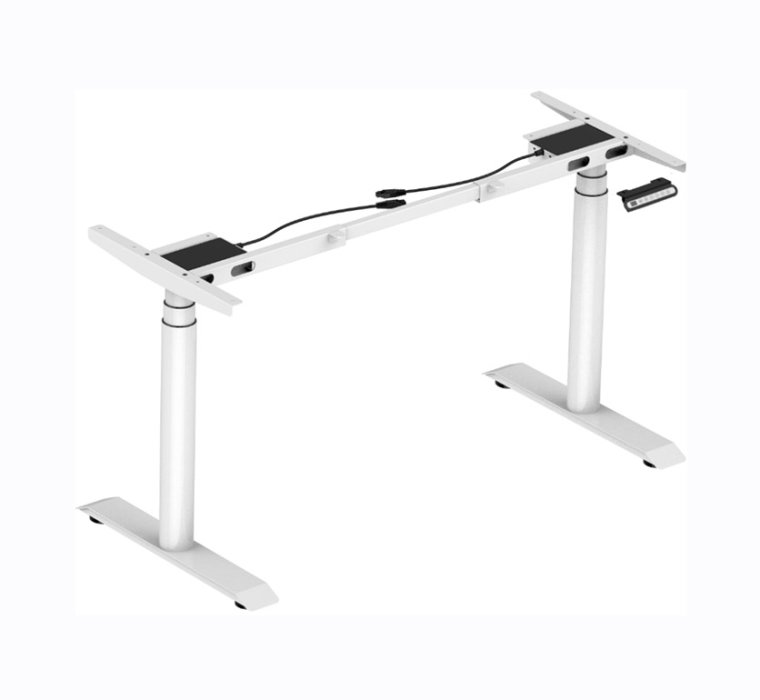 Round tube formal 3-section telescopic single beam bare frame-13B-C303W