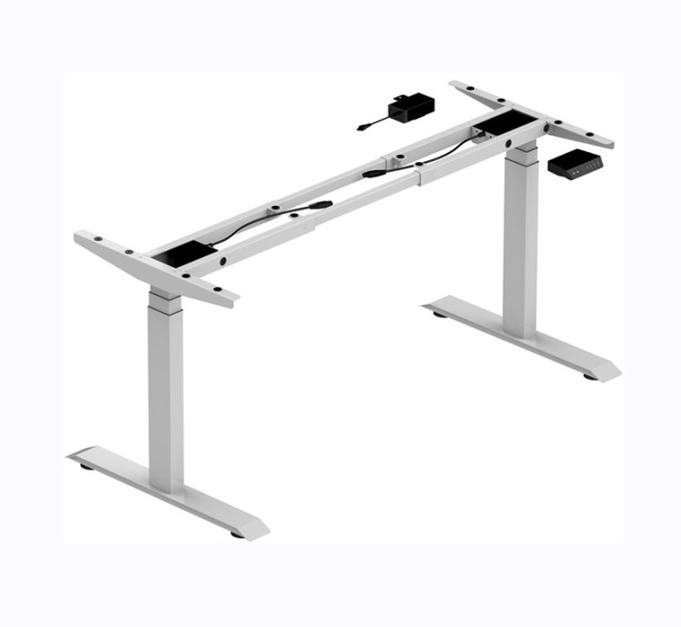 Flat tube formal 3-section telescopic double beam bare frame-14A-C103W