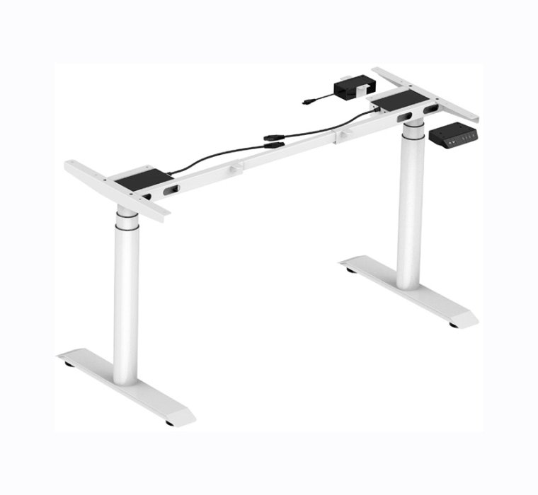 Round tube formal 3-section telescopic single beam bare frame-13 -C303W