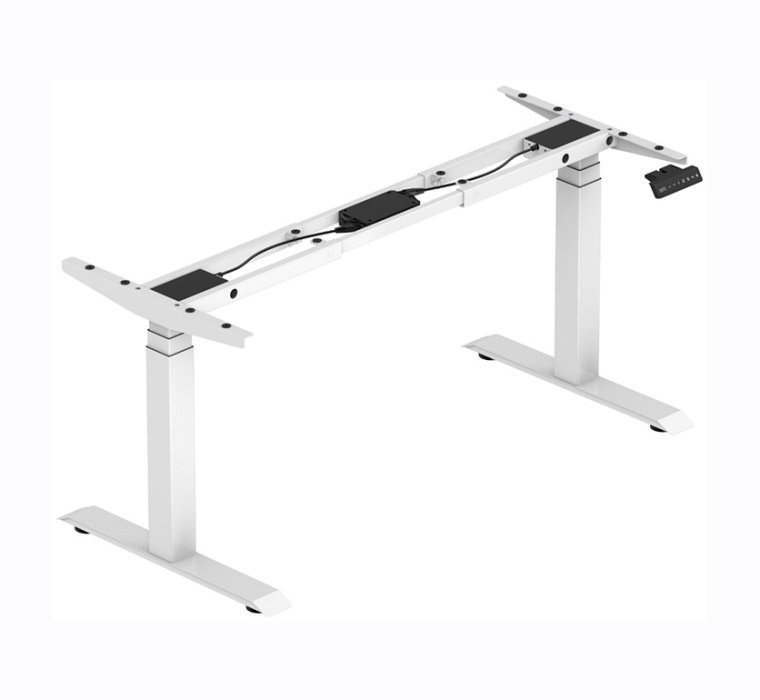 Large square tube formal 3-section telescopic double beam bare frame-14 -C203W