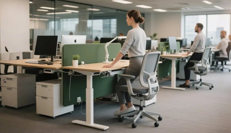 Injecting the "Healthy and Green" Concept into height adjustable Desks