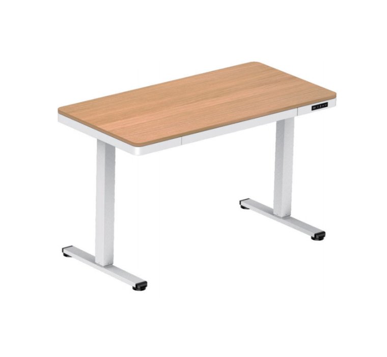 Single inverted 2-section glass table (glass top) basic model-21A-C412R-574