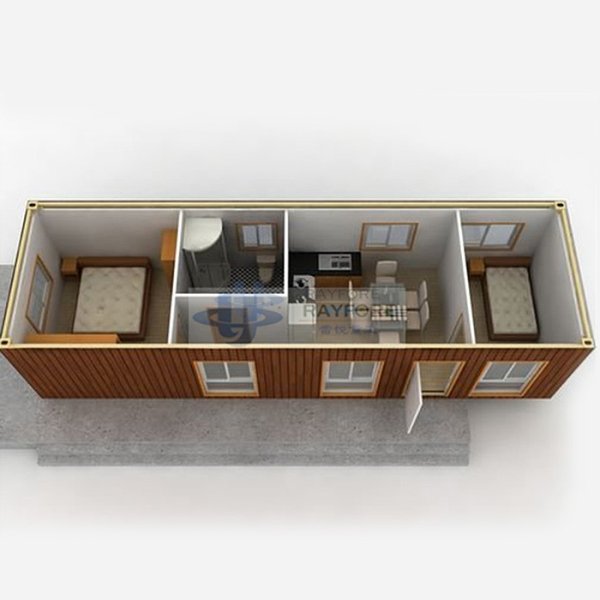 ISO-structured 20-foot house container