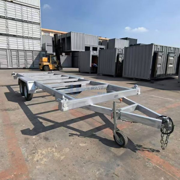 ISO-structured 20-foot house container trailer chassis