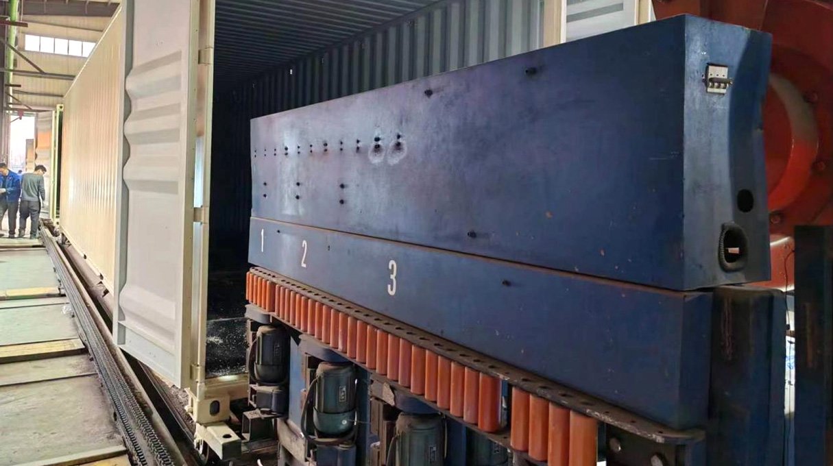 Container test bench