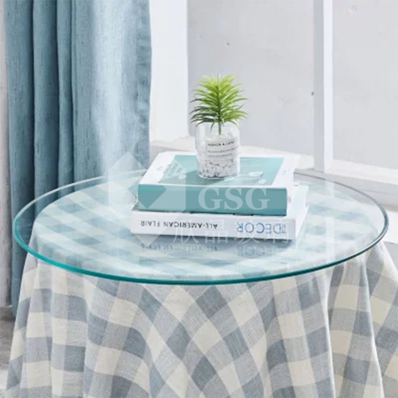 Glass table top