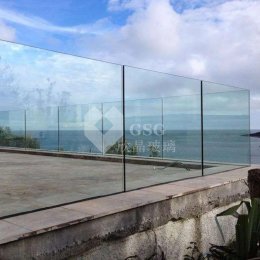 Frameless Tempered Glass Railing for Outdoor Terrace and Coastal Deck|Globalstar Glass
