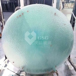 Large Curved Glass Panel for Architectural Applications|Globalstar Glass
