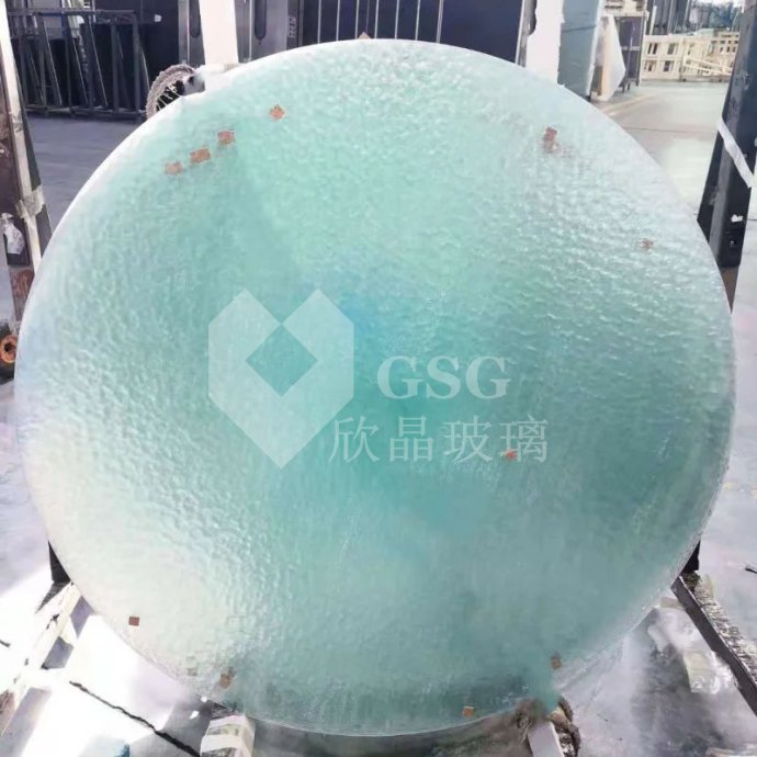 Large Curved Glass Panel for Architectural Applications|Globalstar Glass