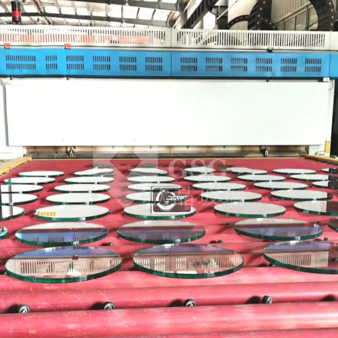 Custom Round Tempered Glass for Furniture and Table Tops|Globalstar Glass