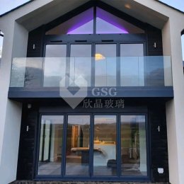 Frameless Tempered Glass Balcony Railing for Modern Homes|Globalstar Glass