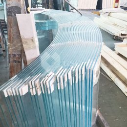 Custom Curved Tempered Glass for Architectural Applications|Globalstar Glass