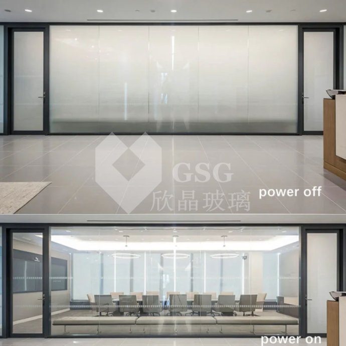 PDLC Switchable Glass|Smart Privacy Glass with Transparent and Frosted Modes|Globalstar Glass 1