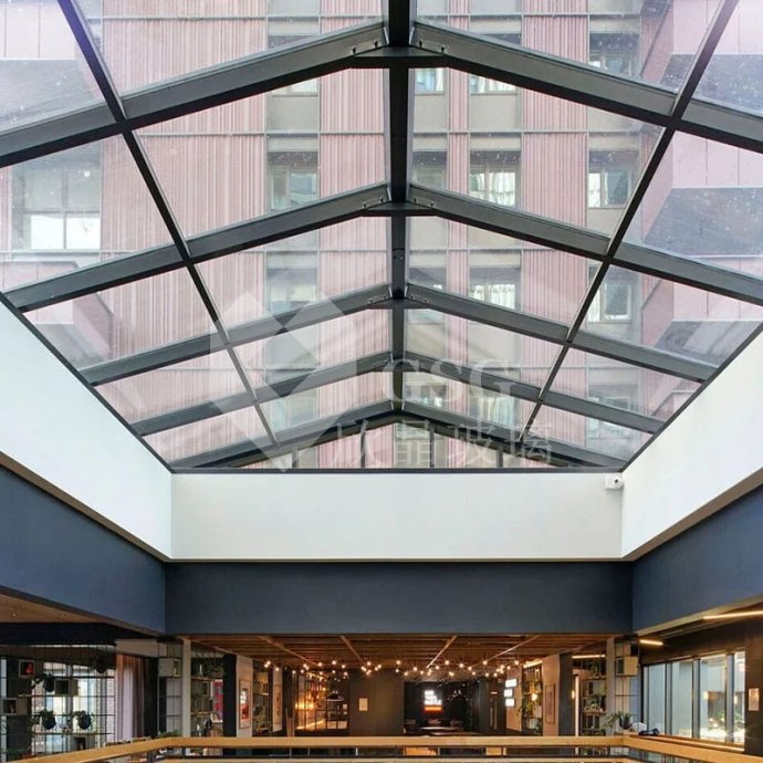 Insulated Glass Unit for Architectural Skylight Roof|Energy Saving Double Glazing Glass|Globalstar Glass