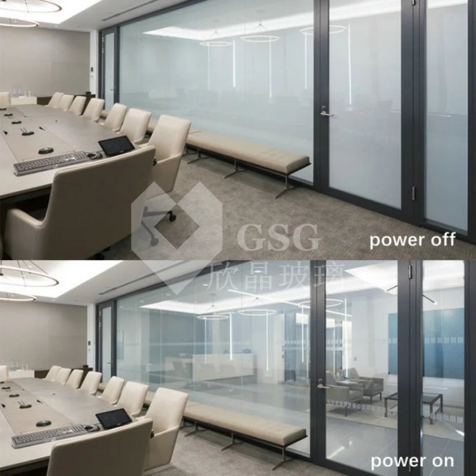 PDLC Switchable Glass|Smart Privacy Glass with Transparent and Frosted Modes|Globalstar Glass 4