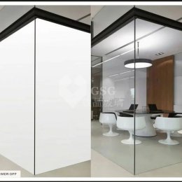 Office PDLC Switchable Glass Partition|Smart Privacy Glass Solution|Globalstar Glass 1