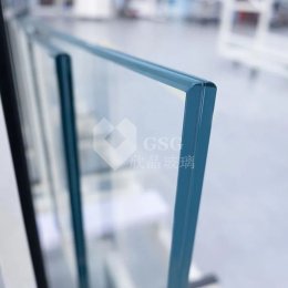 Clear Tempered Laminated Glass Structure with PVB Interlayer|Custom Safety Glass|Globalstar Glass 1