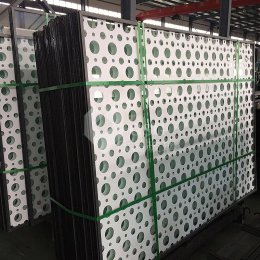 White Dot Pattern Decorative Glass|Gradient Dot Pattern Art Glass|Globalstar Glass