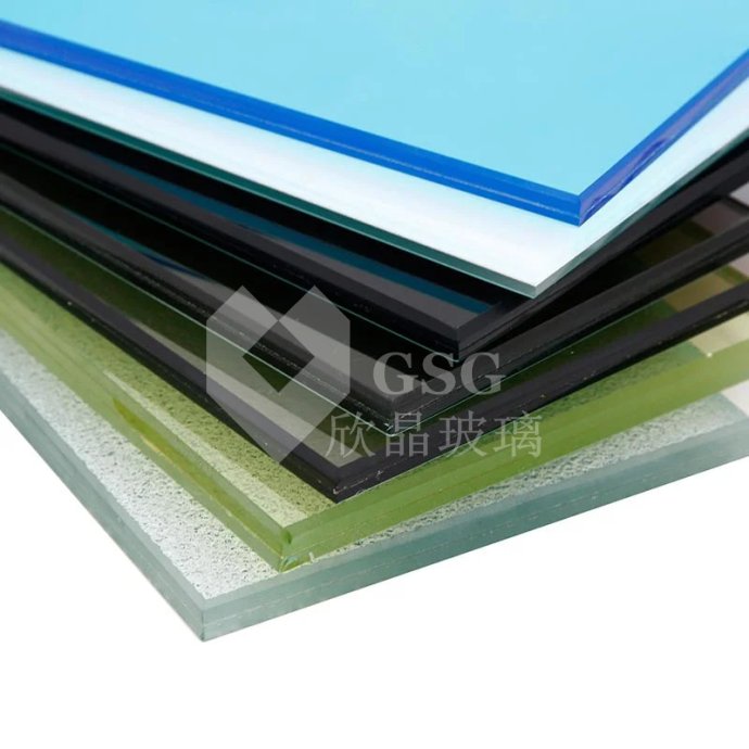 Colored Laminated Glass Samples|Multi Layer Safety Glass|Globalstar Glass 2