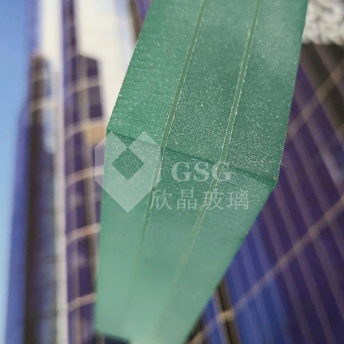 Ultra Clear Laminated Glass Cross Section Structure|Globalstar Glass 3