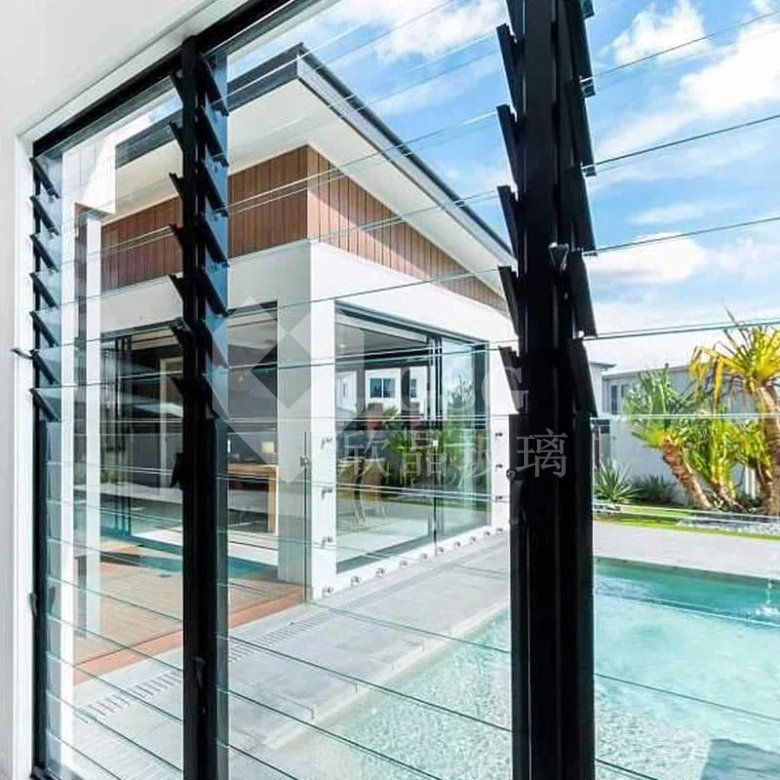 Louvered glass