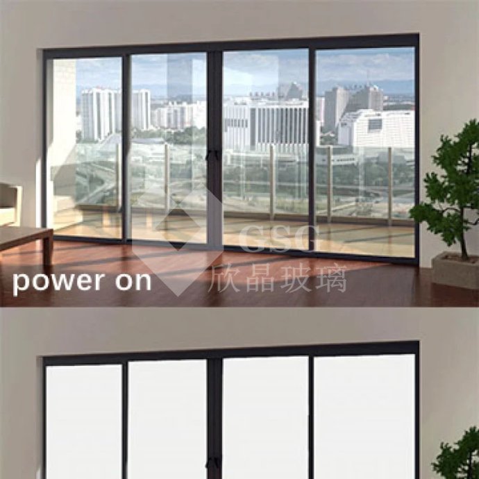 PDLC Switchable Glass|Smart Privacy Glass with Transparent and Frosted Modes|Globalstar Glass 2