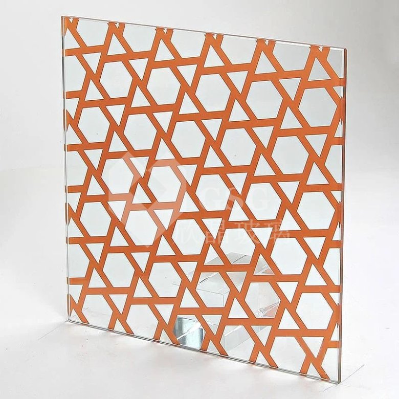 Silk screen glass