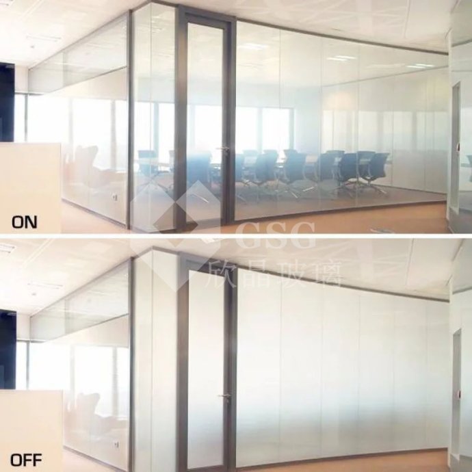 Office PDLC Switchable Glass Partition|Smart Privacy Glass Solution|Globalstar Glass 2