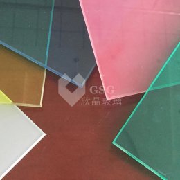 Colored Laminated Glass Samples for Architectural Decoration|Globalstar Glass 2