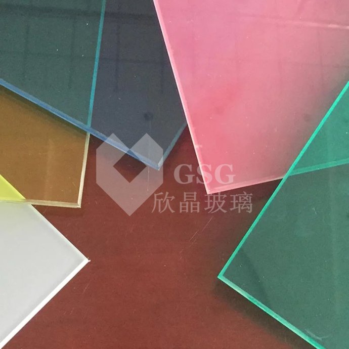 Colored Laminated Glass Samples for Architectural Decoration|Globalstar Glass 2