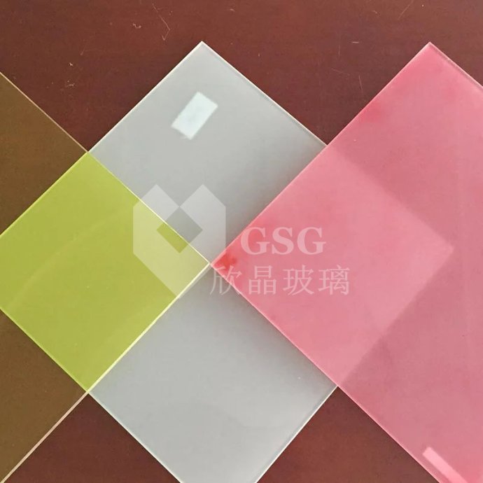 Colored Laminated Glass Samples for Architectural Decoration|Globalstar Glass 1