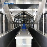 High-efficiency scalding machine integrated into slaughter line