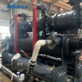 customized water-cooled chiller for poultry processing line