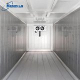 Modular cold room container with temperature range -40 to +30°C
