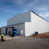 Custom-built cold storage room for food processing factory